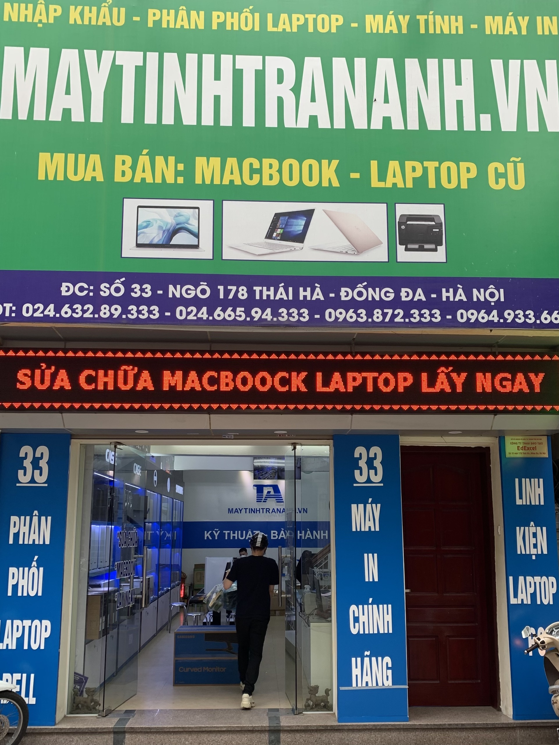 Đơn vị sửa chữa laptop chuyên nghiệp, giá rẻ ở Hà Nội